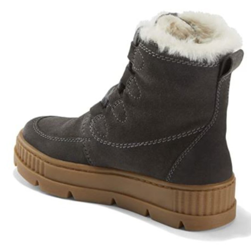 EARTH Vail Suede fur-lined Boot  NWOB - Picture 4 of 10